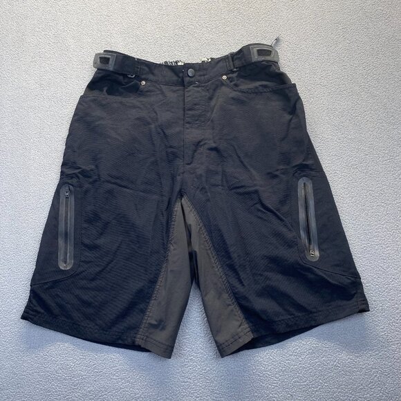 Zoic Shorts Mens Size Large  Black Nylon Casual - Picture 1 of 16